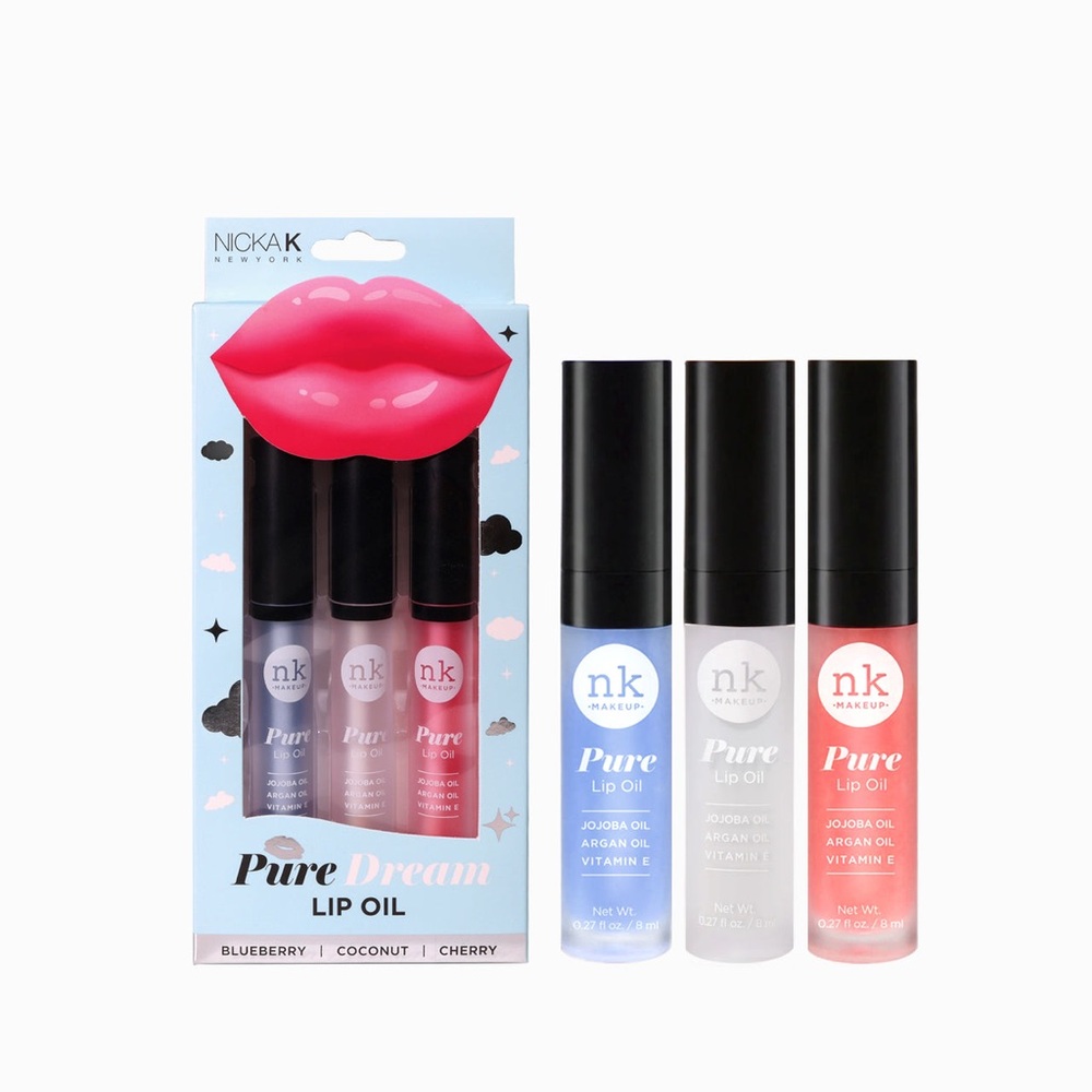 Nicka K Pure Dream Lip Oil Set